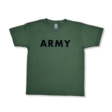 Load image into Gallery viewer, Army Youth Logo Core T-Shirt (OD Green)