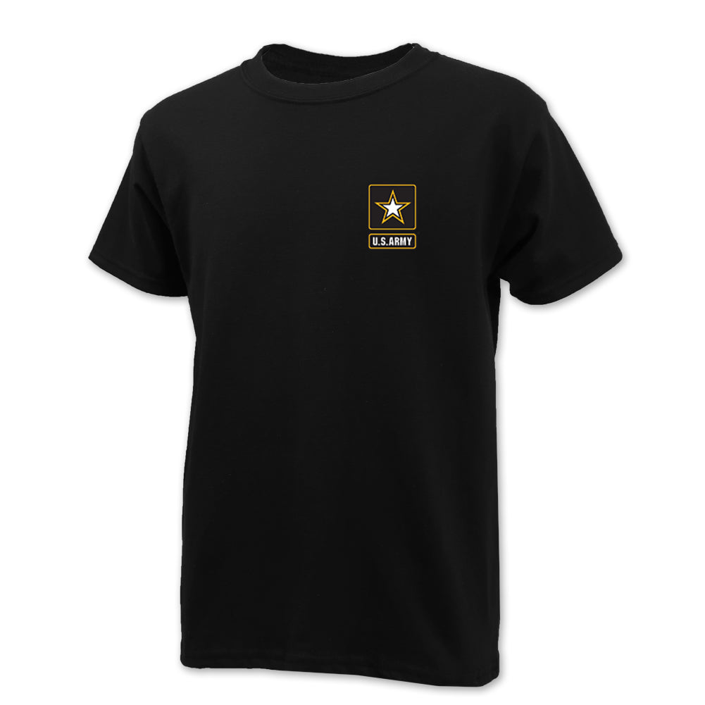Army Youth Star Left Chest Logo T