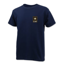 Load image into Gallery viewer, Army Youth Star Left Chest Logo T