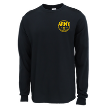 Load image into Gallery viewer, Army Retired Left Chest Long Sleeve T-Shirt