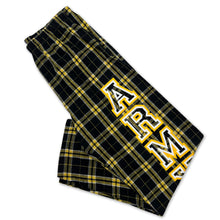 Load image into Gallery viewer, Army 2C Flannel Pants (Black/Gold)