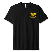 Load image into Gallery viewer, Army Retired Mens Henley T-Shirt