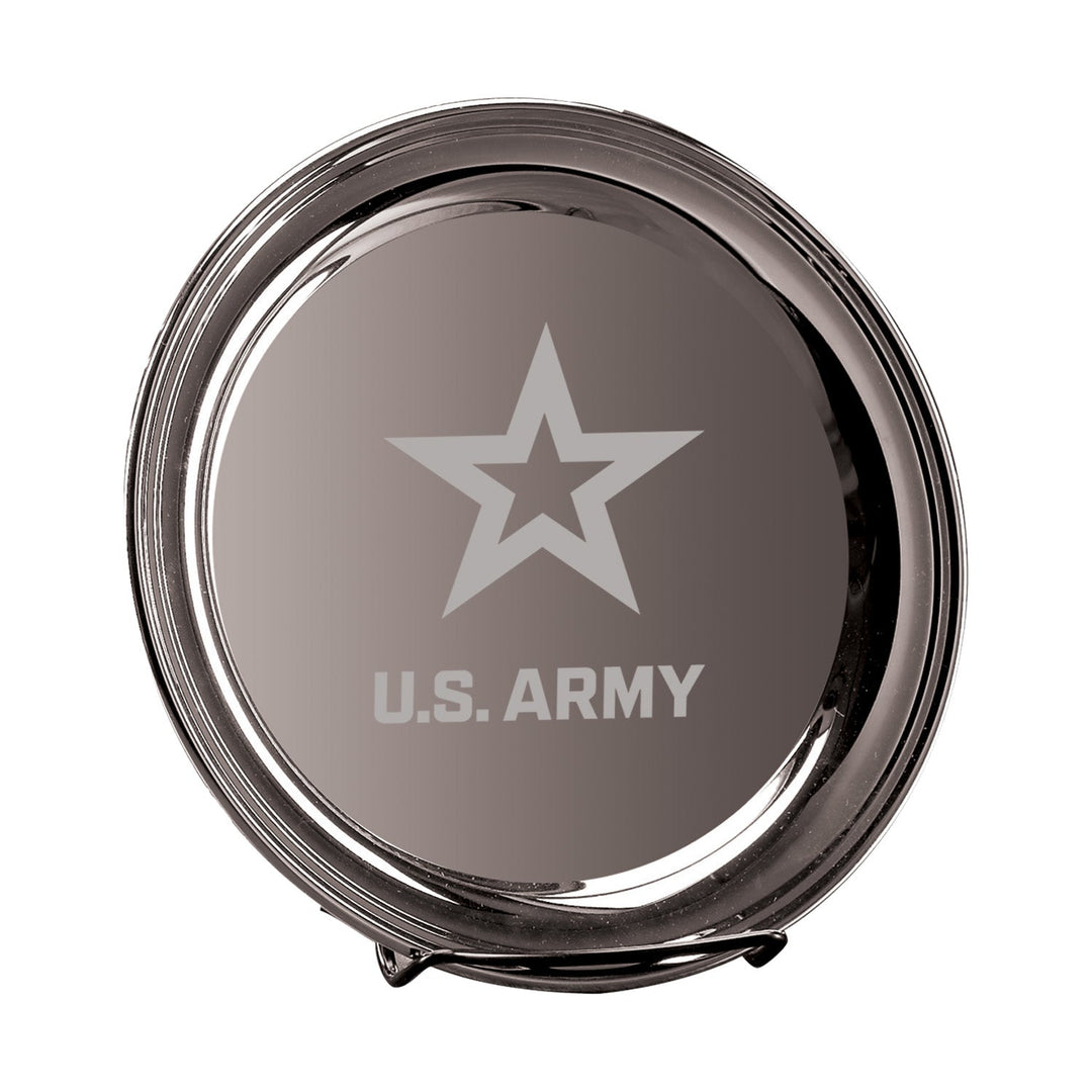 Army Star 10" Silver Plated Commemorative Tray*