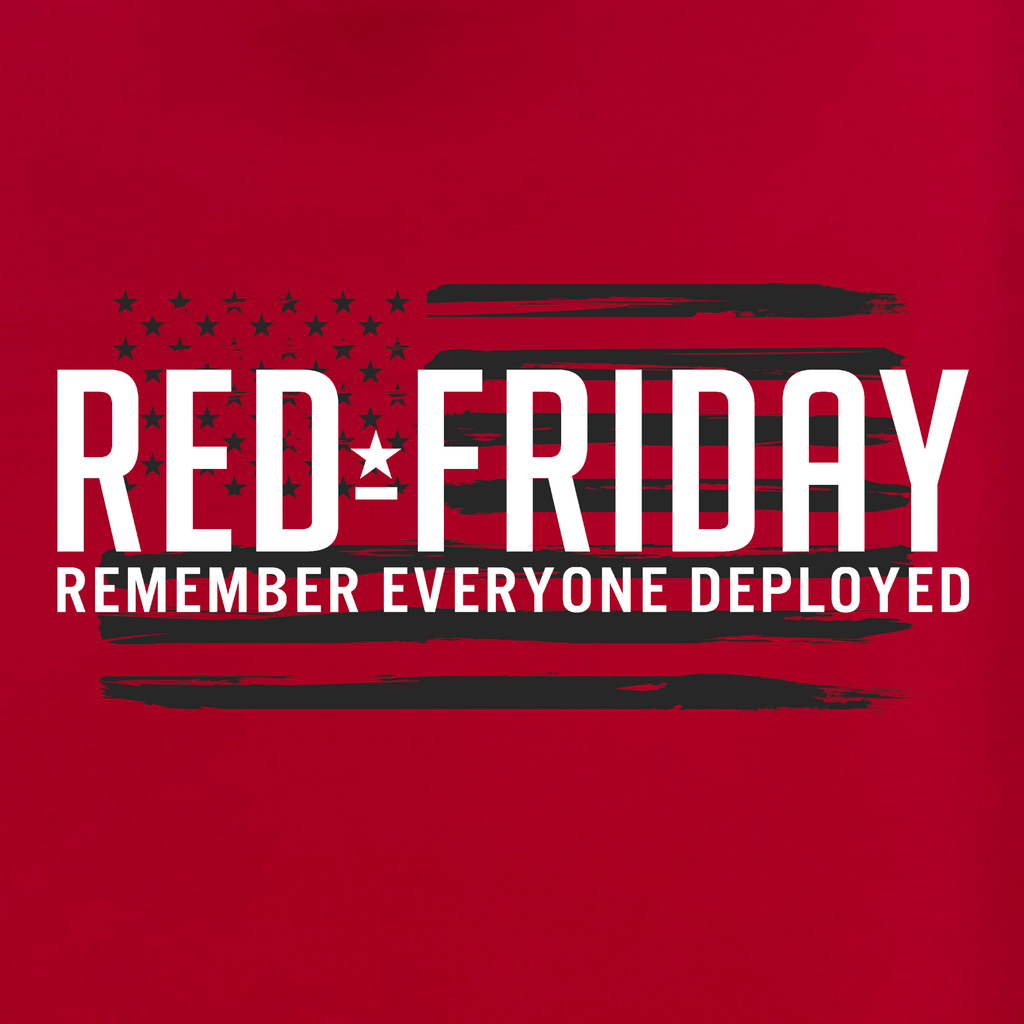RED Friday Ladies Performance Polo (Red)