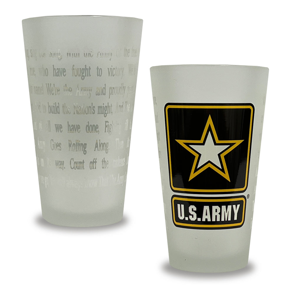 Army 16oz Frosted Mixing Glass