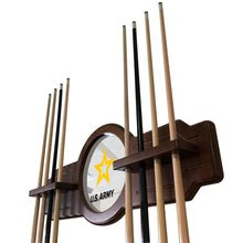 Load image into Gallery viewer, Army Star Solid Wood Cue Rack