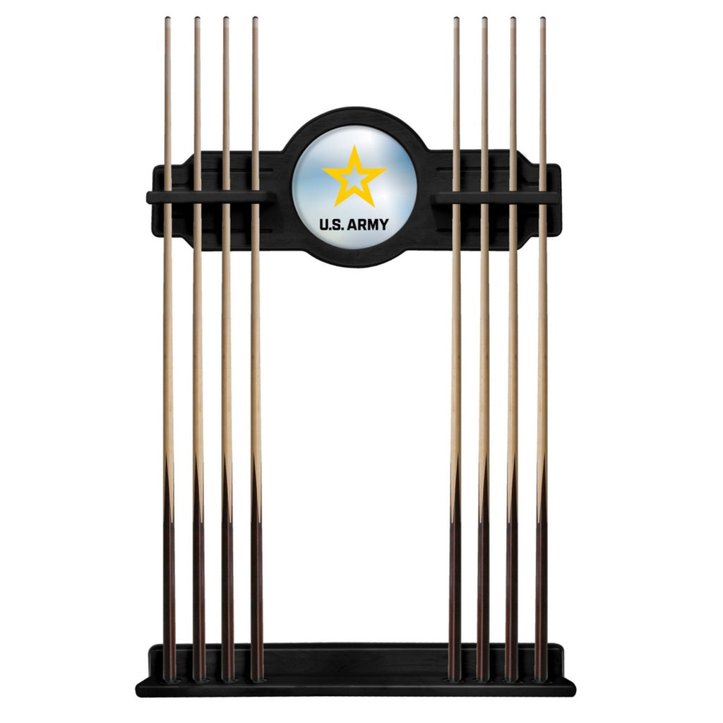 Army Star Solid Wood Cue Rack