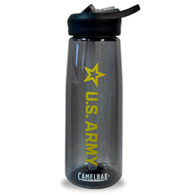 Load image into Gallery viewer, US Army Star Camelbak Water Bottle (Charcoal)