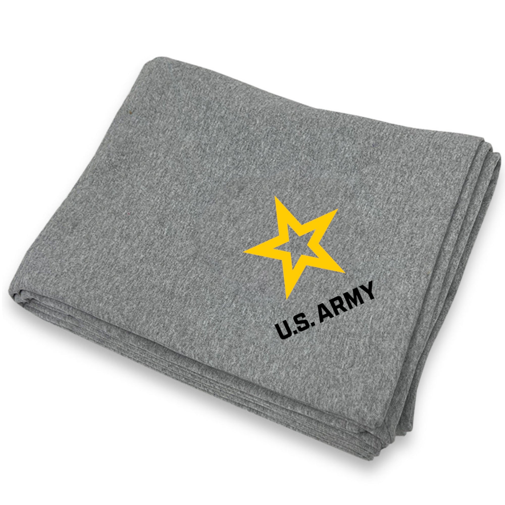 Army Star DryBlend Fleece Stadium Blanket Grey