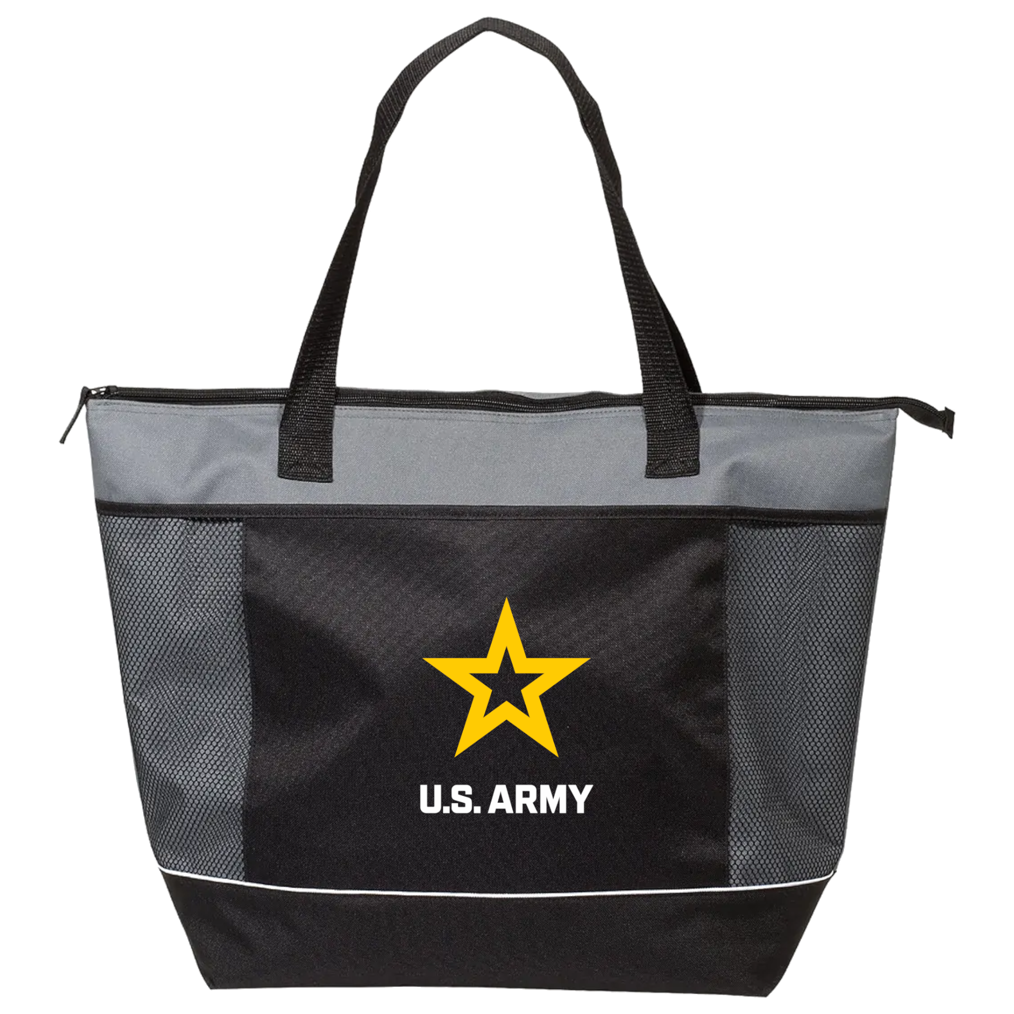 Army Shopping Cooler Tote (Grey)