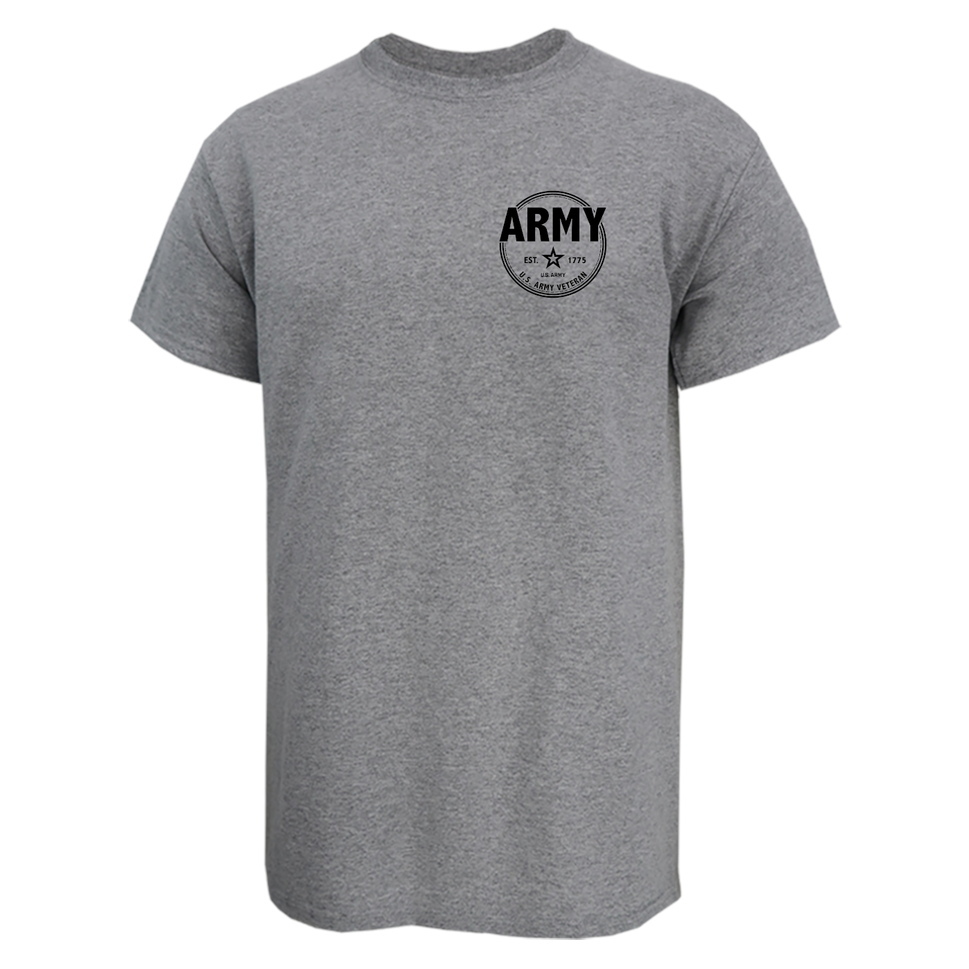 Army Veteran Left Chest T-Shirt