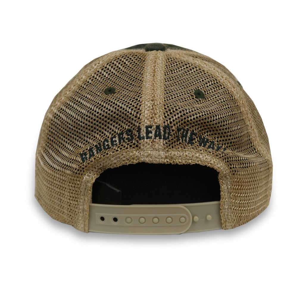 Army Ranger Tab Trucker Hat (Olive)