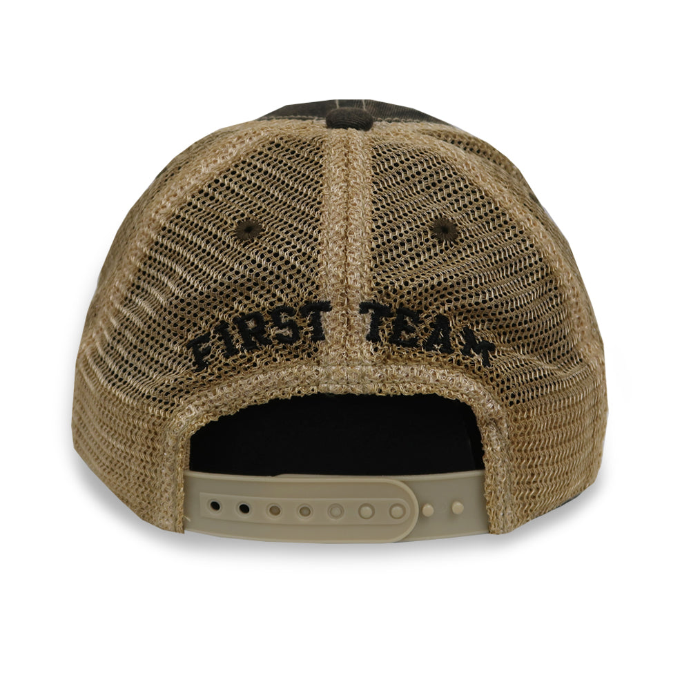 Army 1st Cavalry Trucker Hat (Black)
