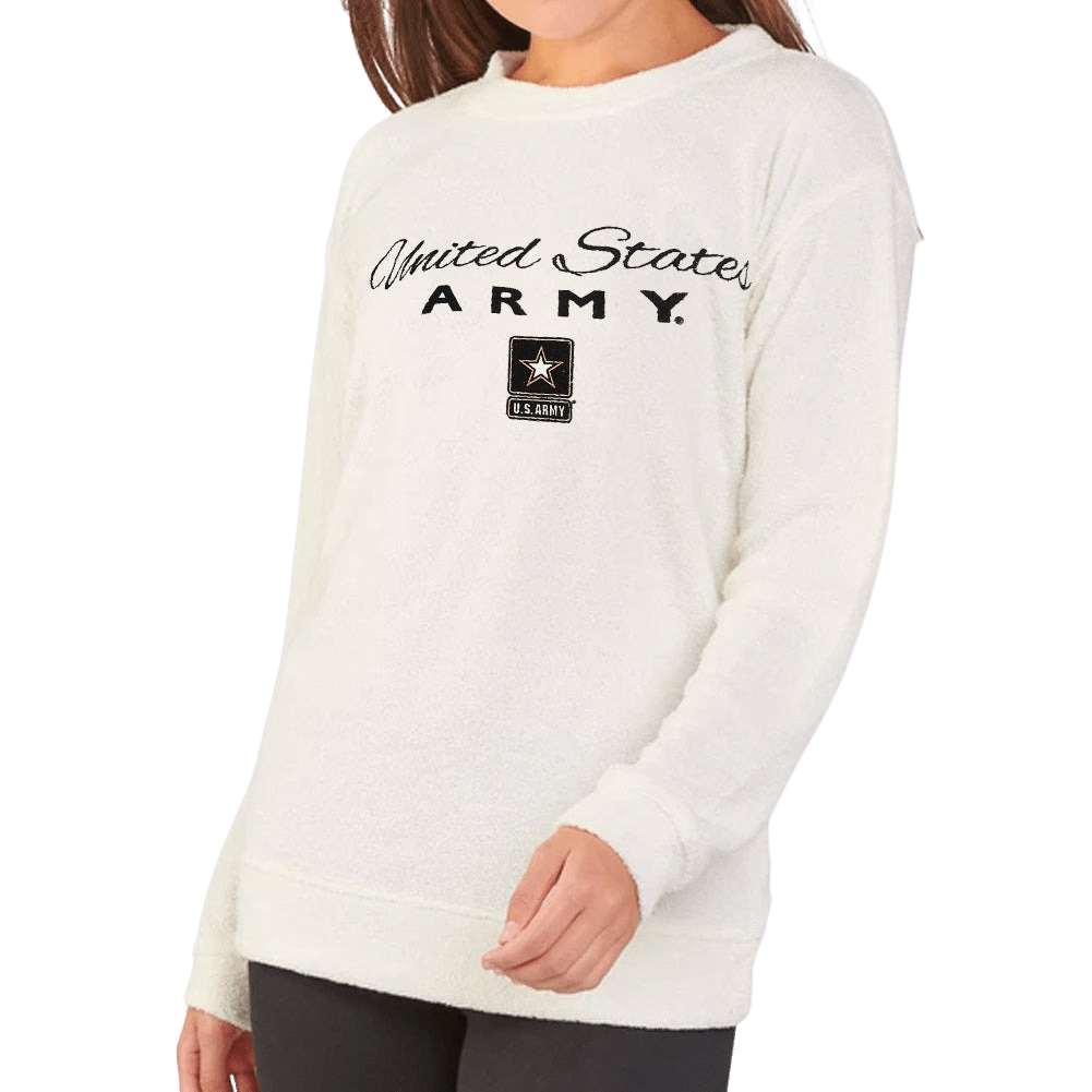United States Army Star Oversized Cozy Crew (Oatmeal)