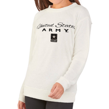 Load image into Gallery viewer, United States Army Star Oversized Cozy Crew (Oatmeal)