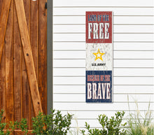 Load image into Gallery viewer, United States Army Land of the Free Indoor Outdoor (10x35)
