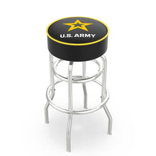 Load image into Gallery viewer, Army Star Backless Stool (Chrome Finish)