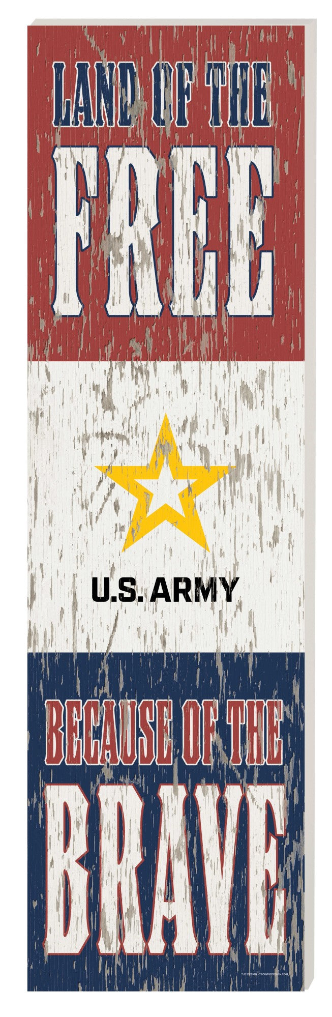 United States Army Land of the Free Indoor Outdoor (10x35)*