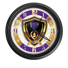 Load image into Gallery viewer, Purple Heart Indoor/Outdoor LED Wall Clock