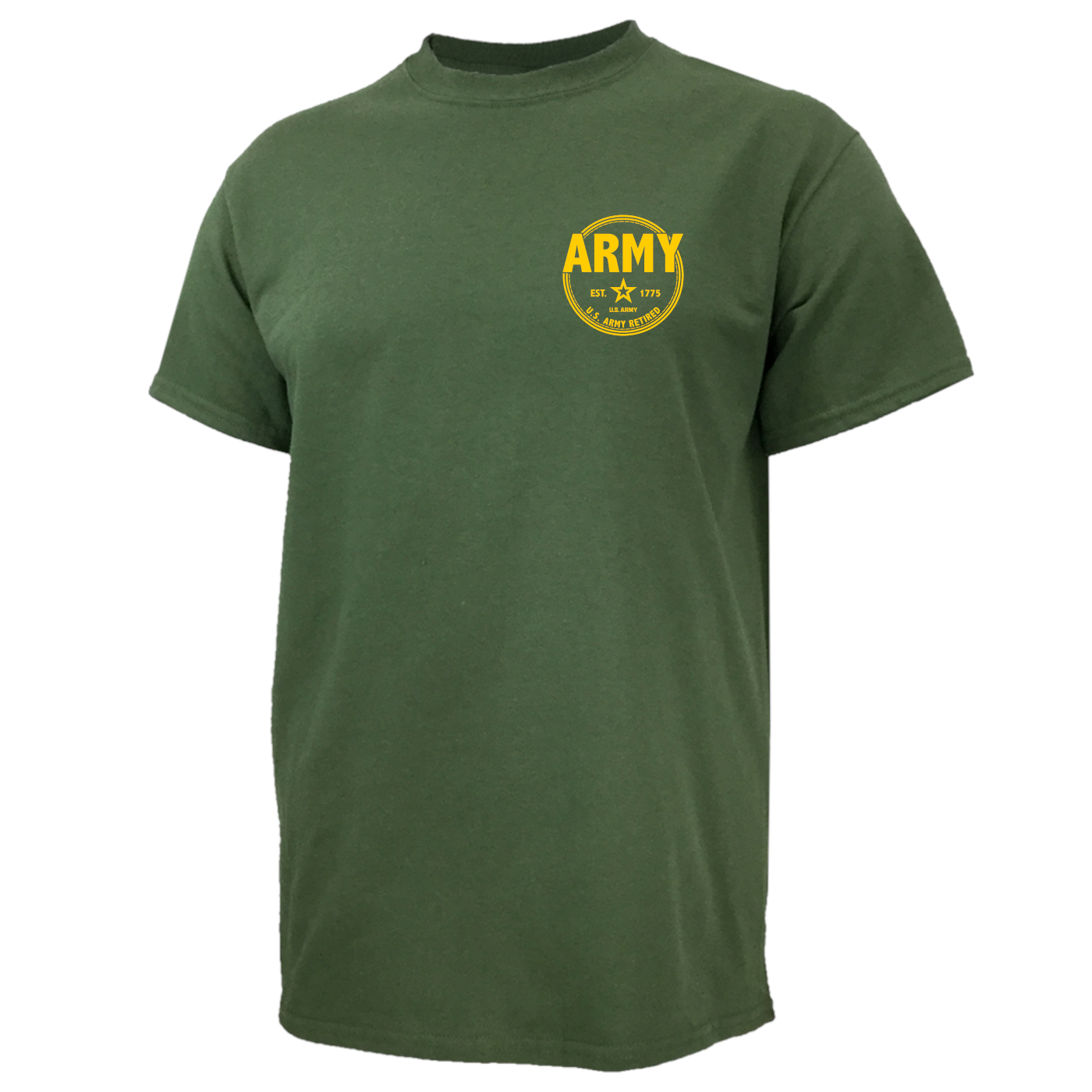 Army Retired USA Made T-Shirt