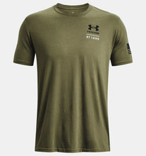 Load image into Gallery viewer, Under Armour Freedom By Land T-Shirt (OD Green)