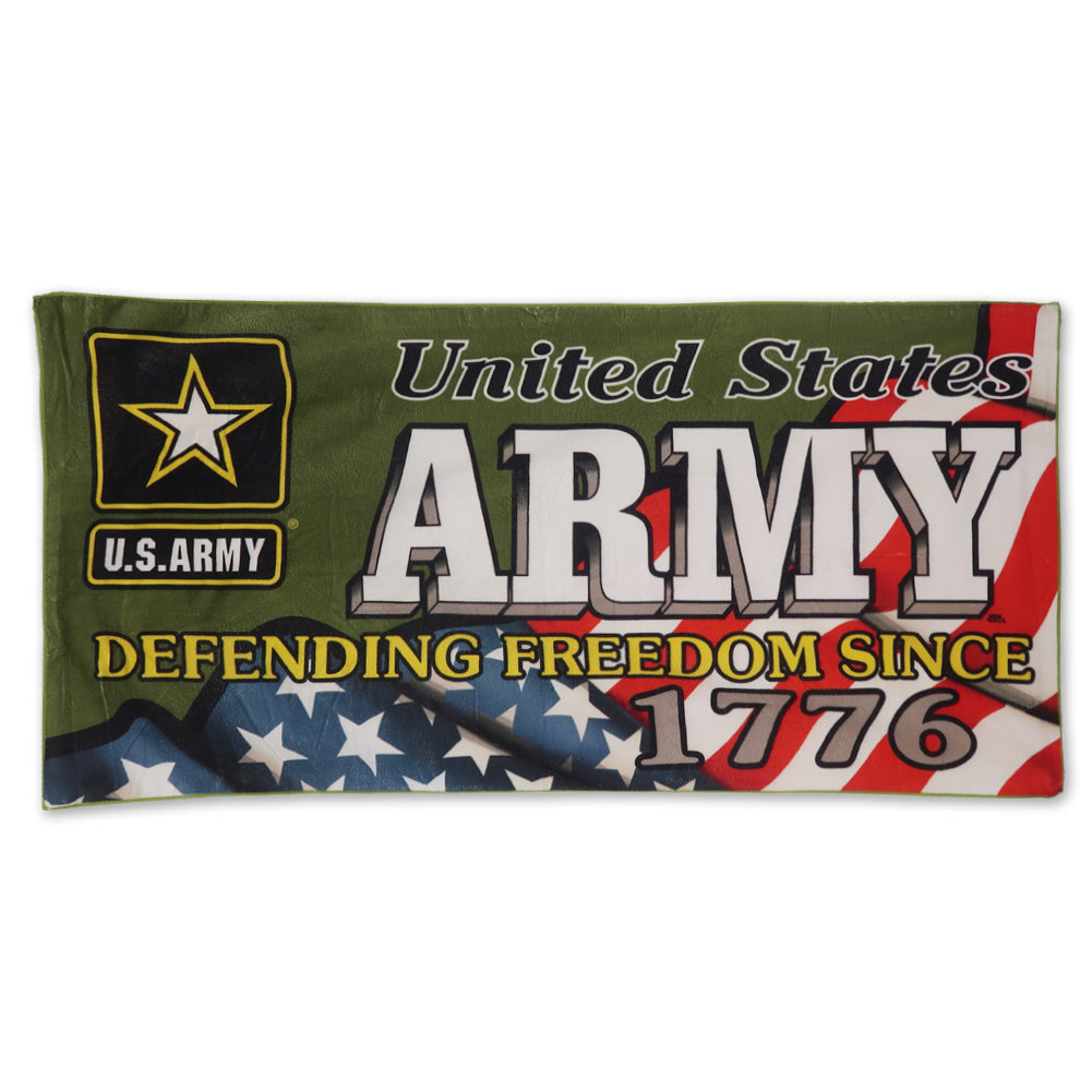 United States Army Defending Freedom Towel (30" X 60")