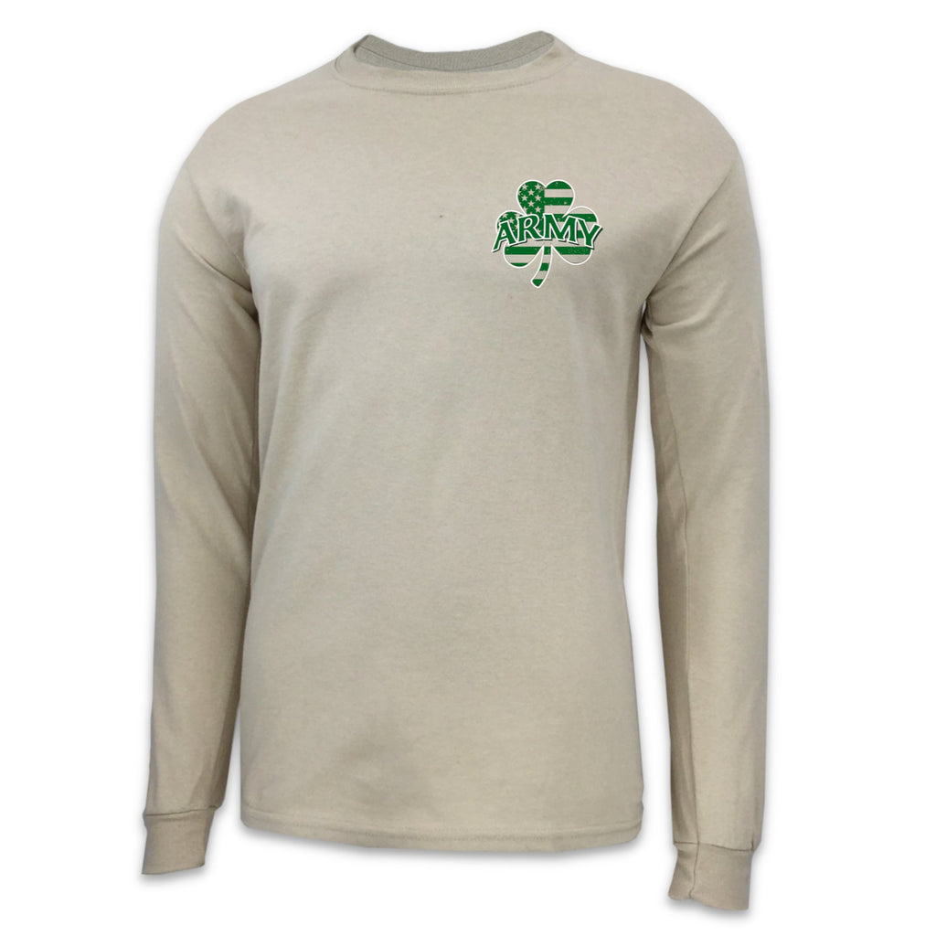 Army Shamrock Long Sleeve T-Shirt