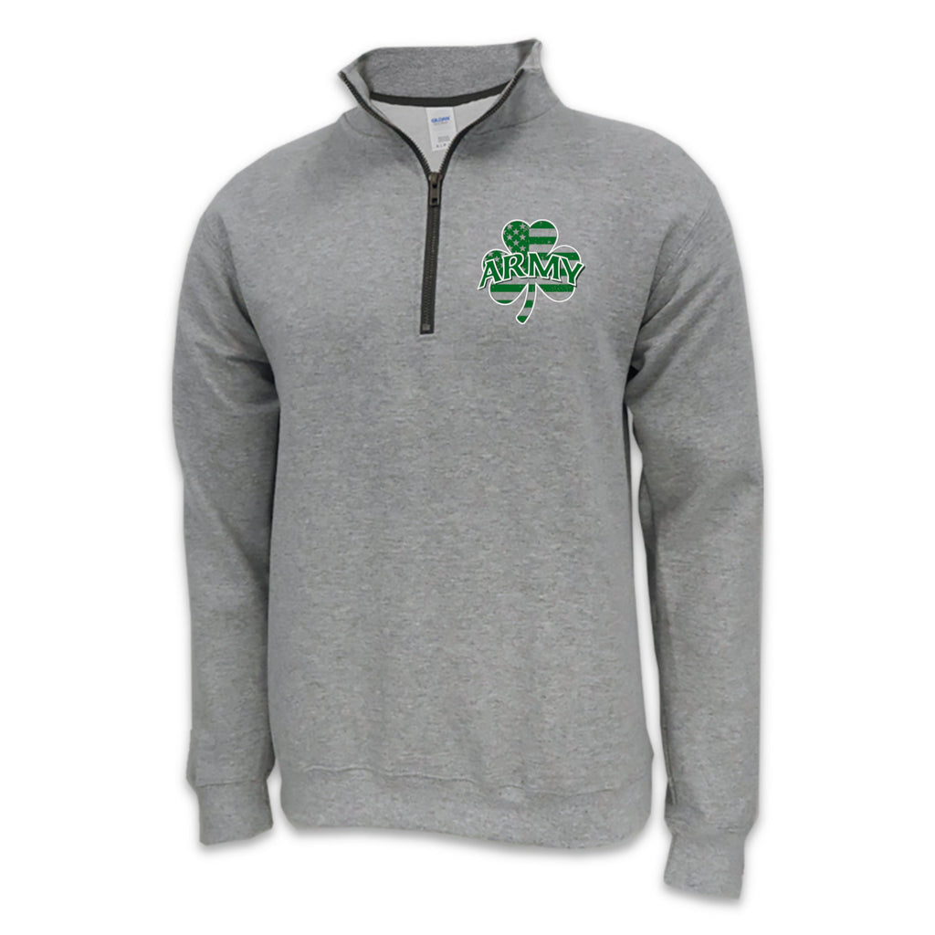 Army Shamrock Quarter Zip