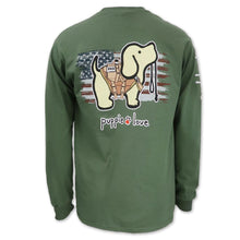 Load image into Gallery viewer, Military Working Pup Puppie Love Long Sleeve T-Shirt (OD Green)