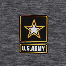 Load image into Gallery viewer, Army Ladies Oversized Slub Pom Pom V-Neck Long Sleeve T-Shirt (Granite)