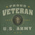 U.S. Army Proud Veteran Burst T-Shirt (OD Green)