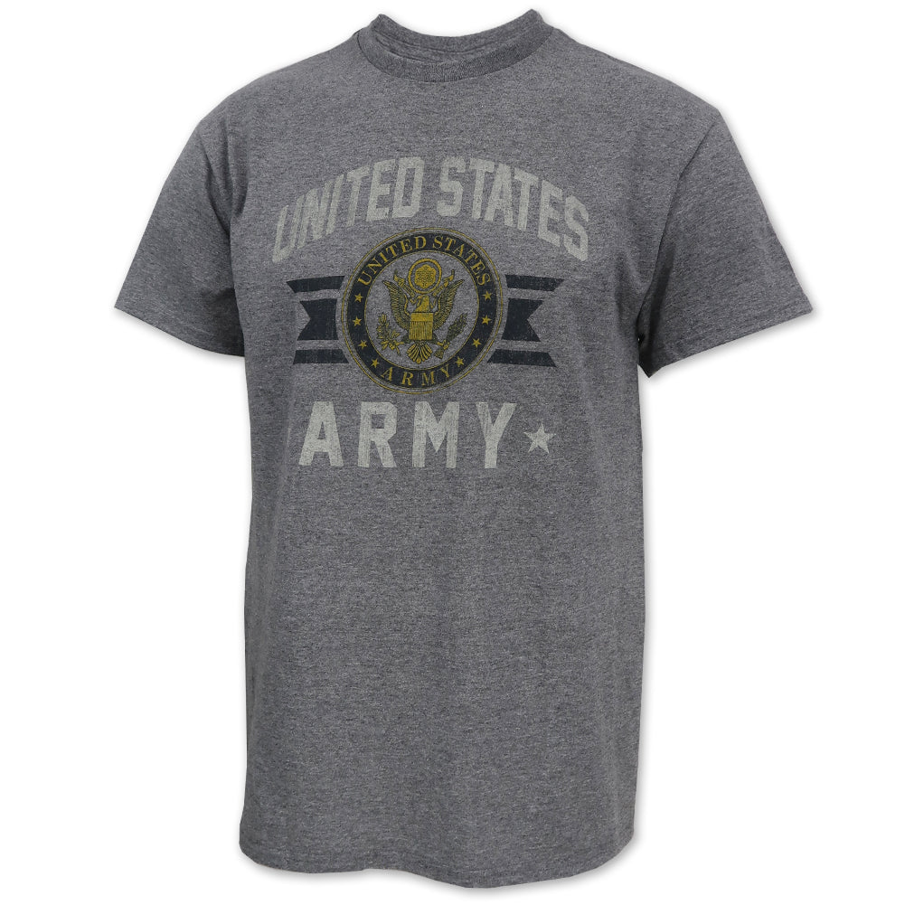 Army Vintage Basic T-Shirt (Grey)