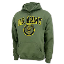 Load image into Gallery viewer, U.S. Army Arched Seal Hood (OD Green)