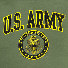 Load image into Gallery viewer, U.S. Army Arched Seal Hood (OD Green)
