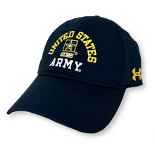 Load image into Gallery viewer, United States Army Under Armour Zone Adjustable Hat (Black)