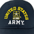 United States Army Under Armour Zone Adjustable Hat (Black)