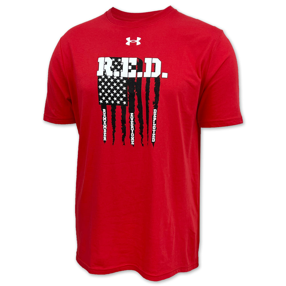 R.E.D. Friday Under Armour Performance Cotton T-Shirt (Red)