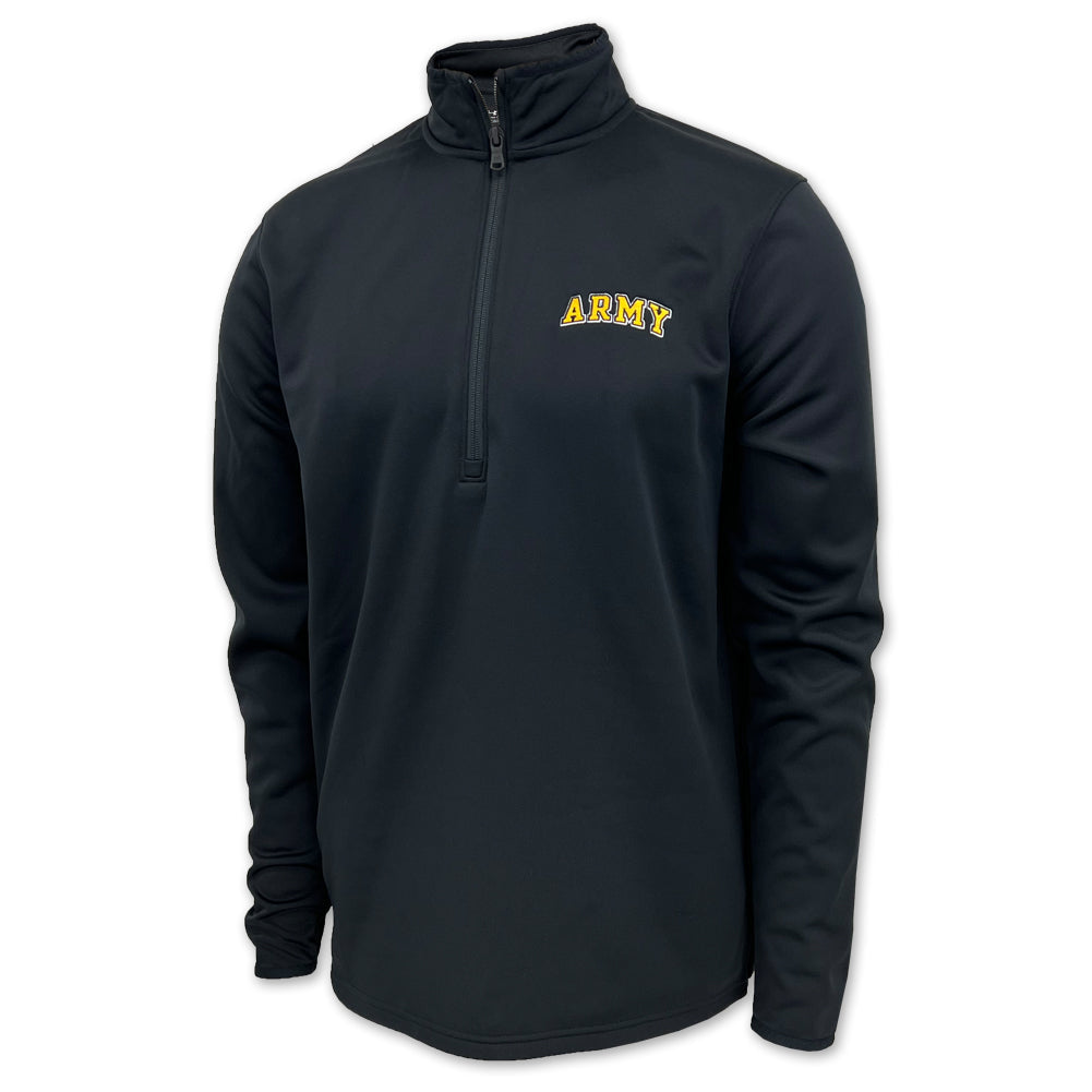 Army Under Armour Fleece 1/2 Zip (Black)