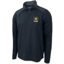 Load image into Gallery viewer, Army Star Under Armour All Day Lightweight 1/4 Zip (Black)