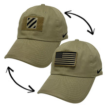 Load image into Gallery viewer, Army Nike 2023 Rivalry Flag Patch Hat (Tan)