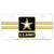 U.S. Army Star License Plate