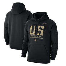 Load image into Gallery viewer, Army Nike 2023 Rivalry US Courtesy Of The 3rd Infantry Division Club Fleece Hood (Black)