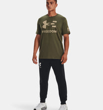 Load image into Gallery viewer, Under Armour New Freedom Logo T-Shirt (OD Green)
