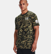 Load image into Gallery viewer, Under Armour Freedom Camo T-Shirt (OD Green)