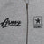 Army Ladies Angel Fleece Full Zip Hood (Heather Grey)