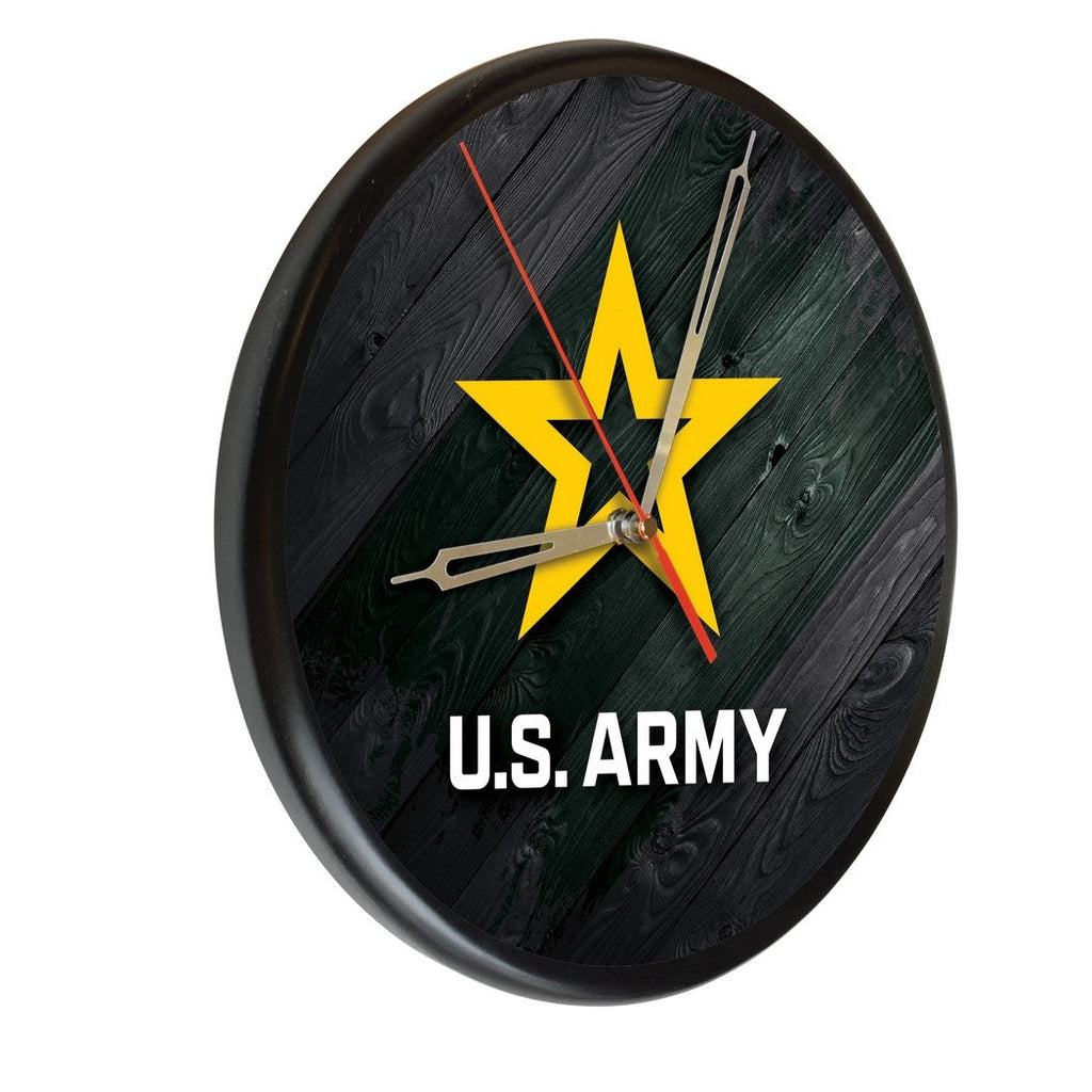 United States Army Solid Wood Clock