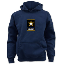 Load image into Gallery viewer, Army Youth Star Logo Hood