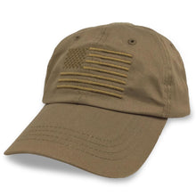 Load image into Gallery viewer, AMERICAN FLAG HAT (COYOTE BROWN) 5