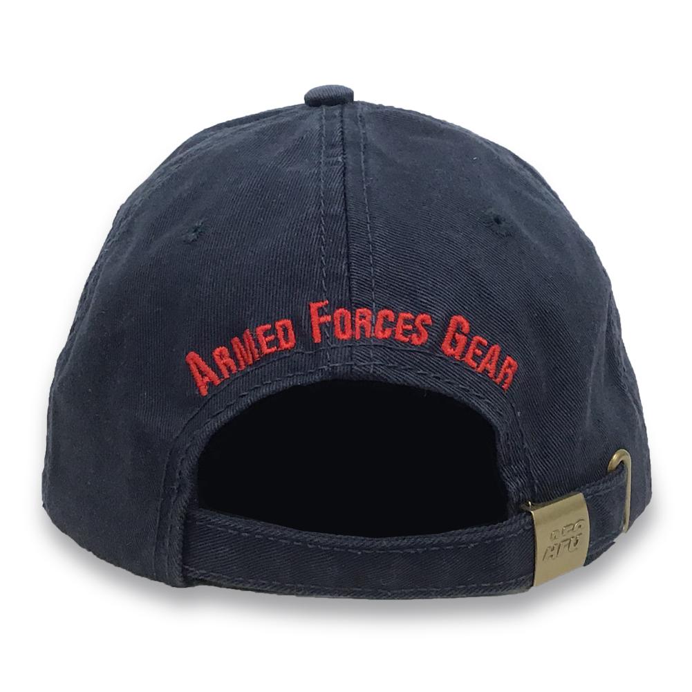 ARMED FORCES GEAR AMERICAN FLAG HAT (NAVY) 4