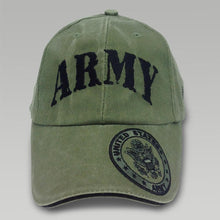 Load image into Gallery viewer, Army Crest On Bill Hat